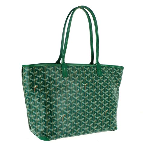 cabas goyard vert